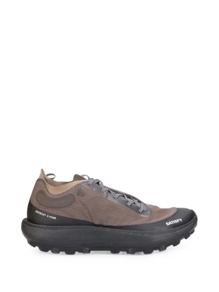Sneakerși Satisfy cu imagine maro