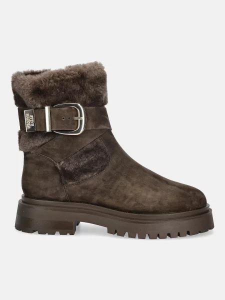 Утепленные ботинки Steve Madden коричневые