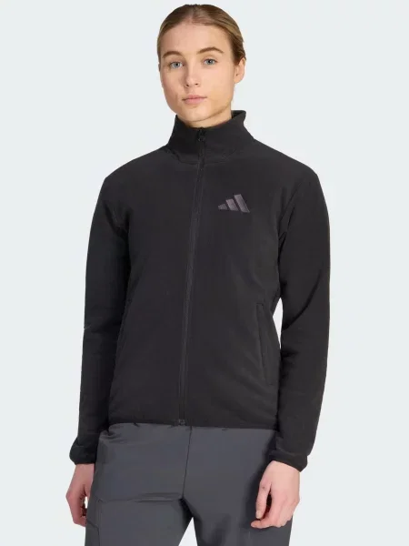 ADIDAS TERREX Funkčná flisová bunda Essentials' čierna