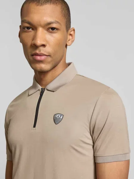 Koszulka Ea7 Emporio Armani beżowa