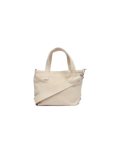 Karl Lagerfeld Ročna torbica Ikon mornarska / volneno bela