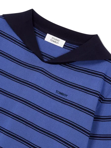 Gulerat tricou Tomboy albastru