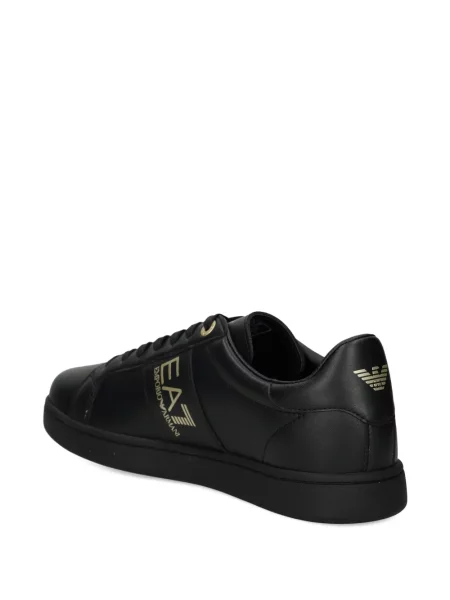 Sneakerși Ea7 Emporio Armani din piele negru