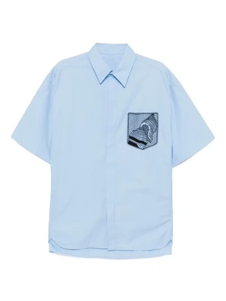 Krátká košile Croquis modrá