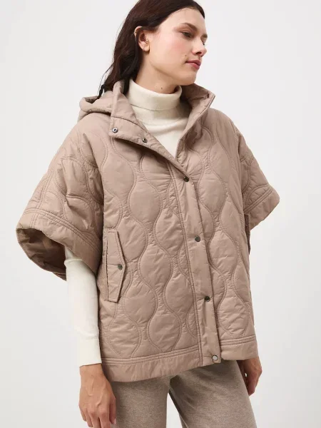 Ponczo Medicine beżowe