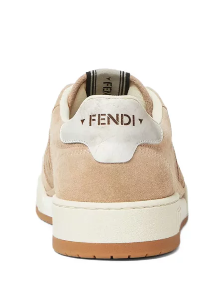 Sneakerși Fendi din piele de căprioară