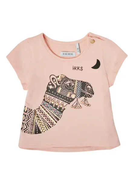Tricou copii Ikks roz