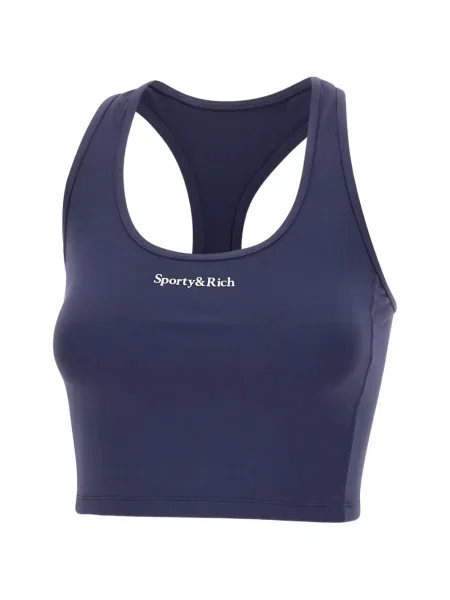 Top Sporty & Rich albastru