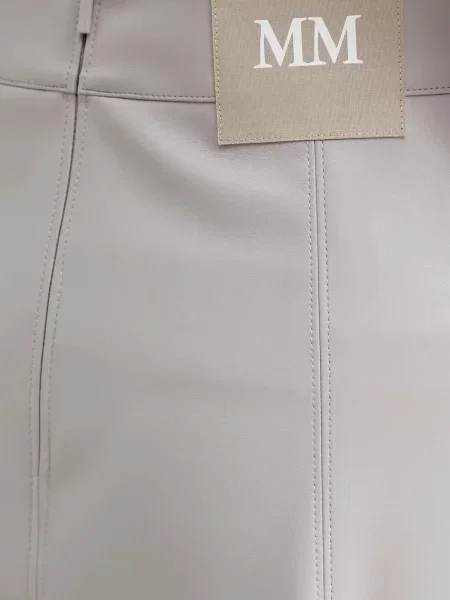 Спідниця MM midi розкльошена сірий