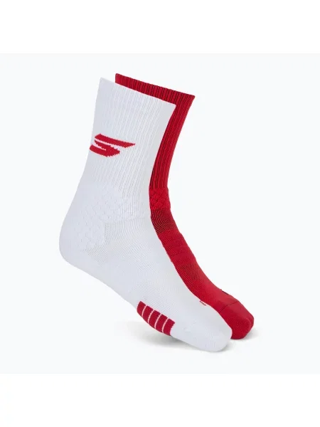 Мъжки чорапи SKECHERS Select Terry Crew 2 чифта red червено