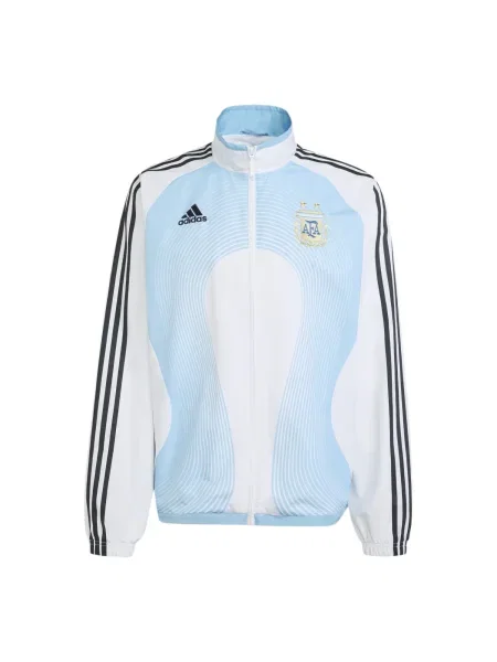 ADIDAS PERFORMANCE Geacă sport Argentina Home albastru deschis / negru alb