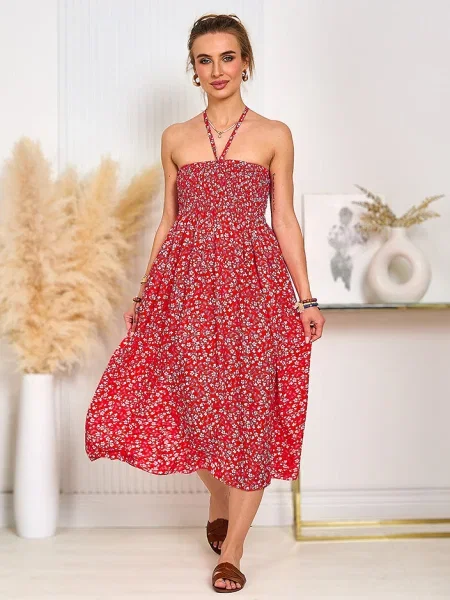 Rochie Resti cu imagine de costum alb