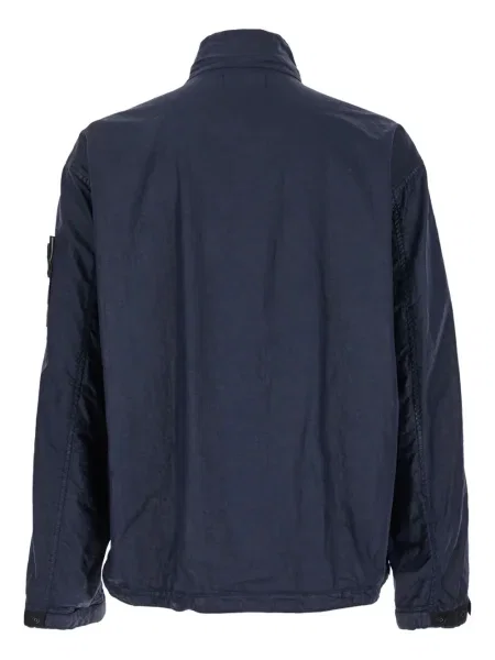 Geacă Stone Island cu strasuri albastru