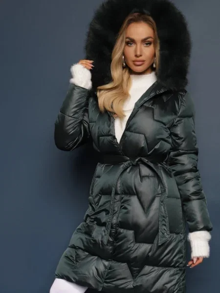 Geacă Rinarella închis verde