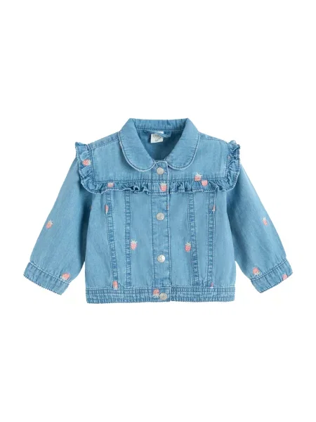 COOL CLUB by SMYK Geacă de primăvară-toamnă denim / verde deschis albastru