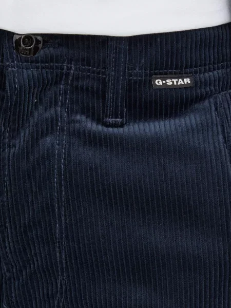 Вельветовые брюки G-star синие