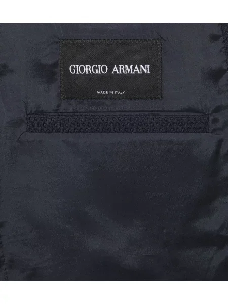 Sacou Giorgio Armani tricotate albastru