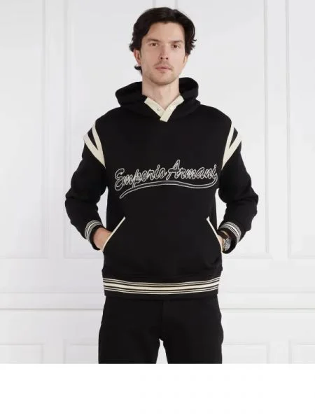 Emporio Armani Hanorac negru