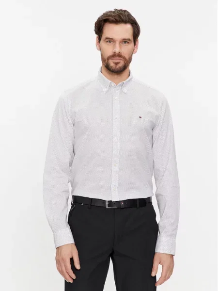 Πουκάμισο Tommy Hilfiger λευκό