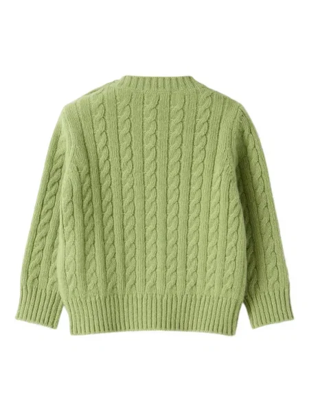 Sweter dziecięcy Il Gufo zielony