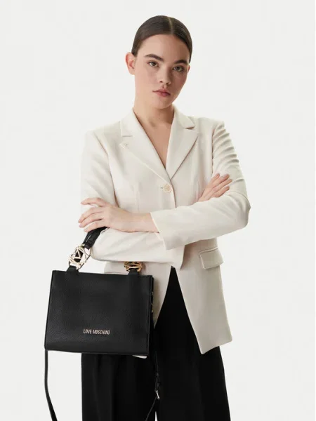 LOVE MOSCHINO Geantă negru