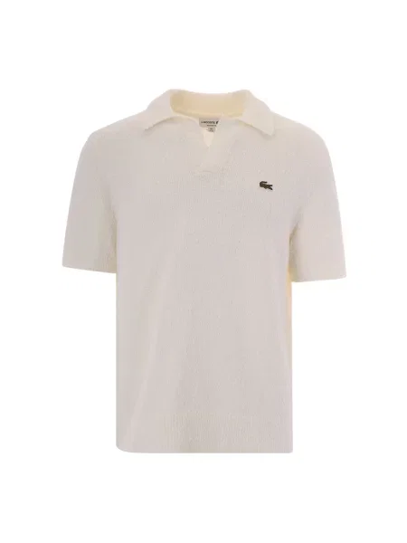 Koszulka polo Lacoste biała