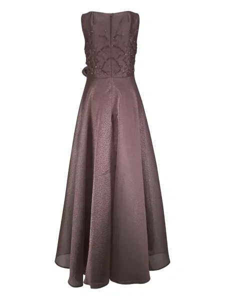 Rochie maxi Talbot Runhof de costum maro