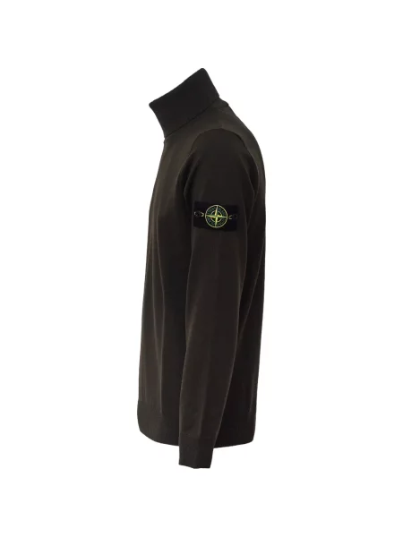 Pulover Stone Island cu strasuri maro