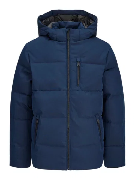 Jack & Jones Junior Geacă de iarnă JJEBecks închis albastru