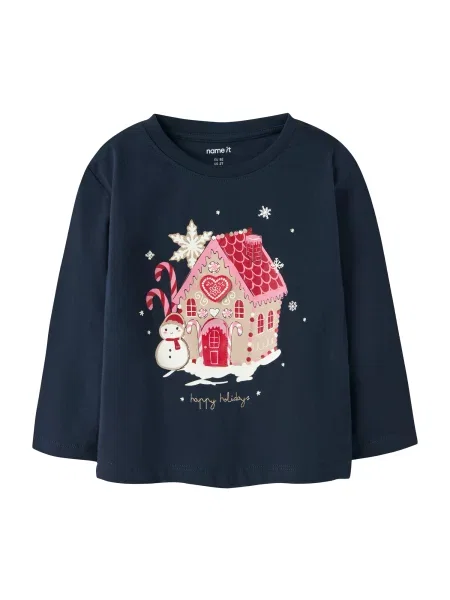 NAME IT Tricou NMFREPOLER kitt / albastru închis / roz deschis / roșu rodie alb
