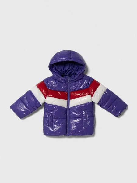 United Colors of Benetton Dětská bunda fialová