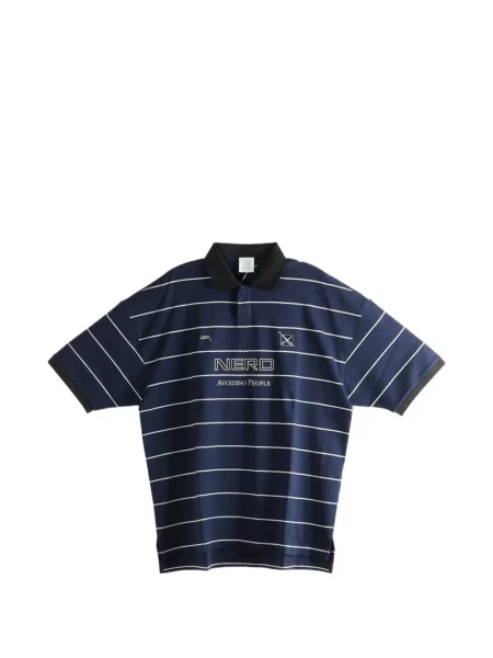 Polo Vetements cu dungi albastru