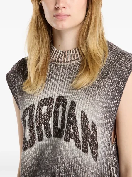 Pulover Jordan fără mâneci gri