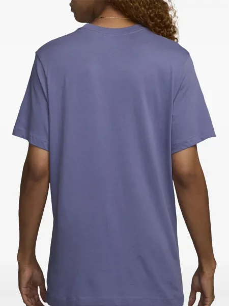 Běžecké fleecové tričko s potiskem Nike s potiskem černé