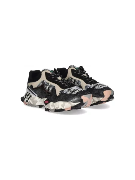 Sneakerși Exé Shoes din piele negru