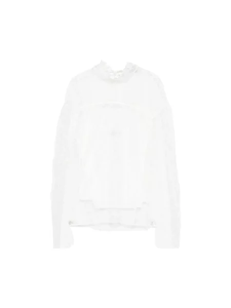 Dzianinowa bluzka Twinset biała