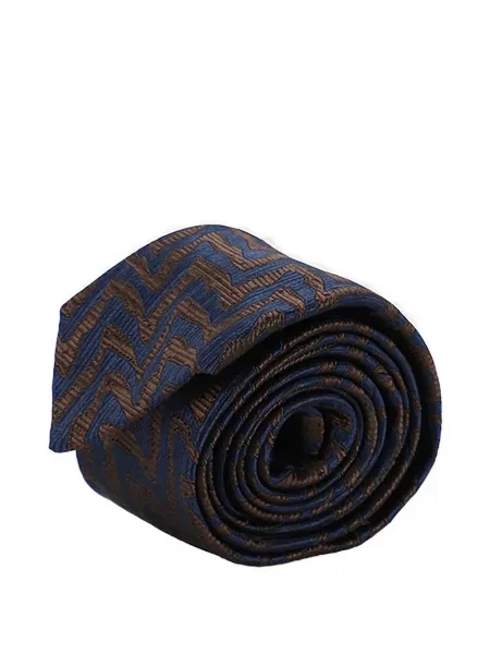Μεταξωτή γραβάτα Missoni μπλε