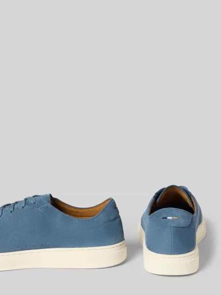 Sneakersy w niskim kroju z czystego nubuku bydlęcego Model Kieran_Tenn_wcsd' Boss