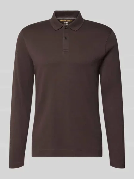 Koszulka polo o kroju regular fit z czystej bawełny Christian Berg Men