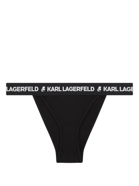 Chiloți briefs Karl Lagerfeld cu autograf negru