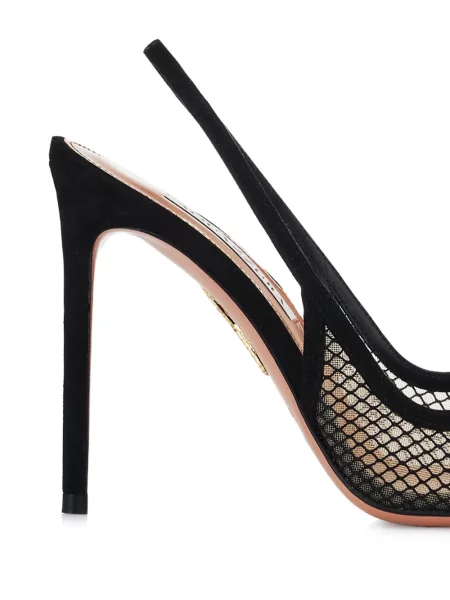 Sandale Aquazzura plasă negru
