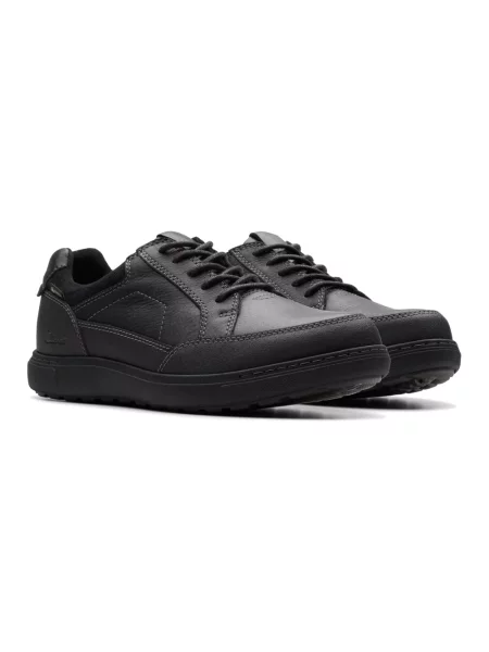 Półbuty Clarks skórzane czarne