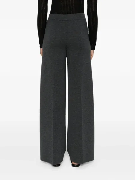 Pantaloni Gran Sasso de lână gri
