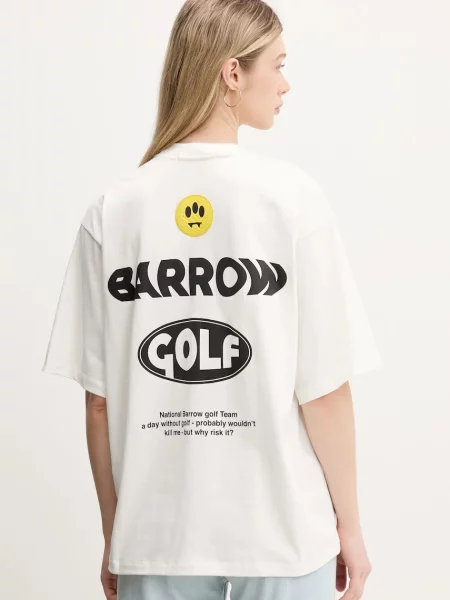BARROW Koszulki Mężczyzna L T-Shirt biały