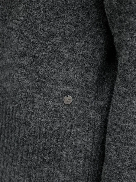 Шерстяной свитер Pepe Jeans серый