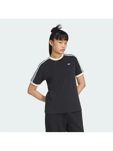TRIČKO ADIDAS ORIGINALS SUMMER GLOW ADVANCED THREE STRIPES černé