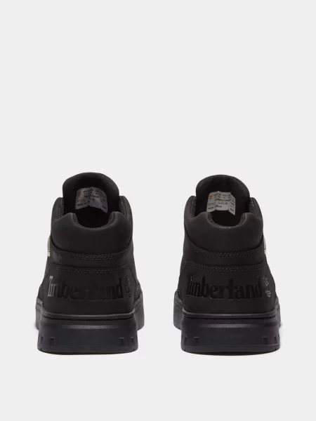 Ботинки Timberland из нубука черные