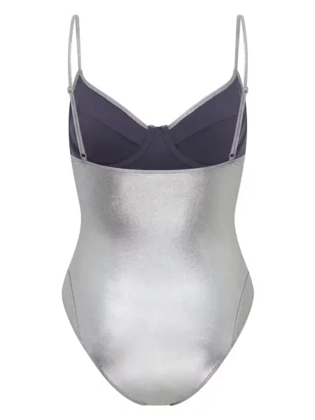Costum de baie Let's Swim gri