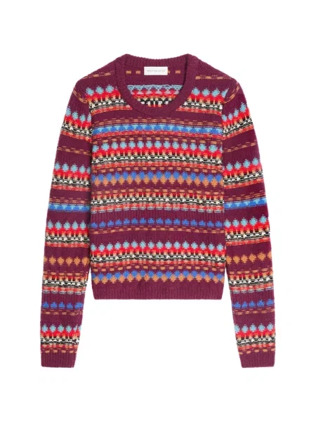 Pulover Dries Van Noten de lână violet