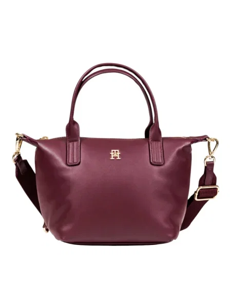 Geantă de mână Tommy Hilfiger bordo
